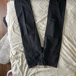 Banana republic black chinos.